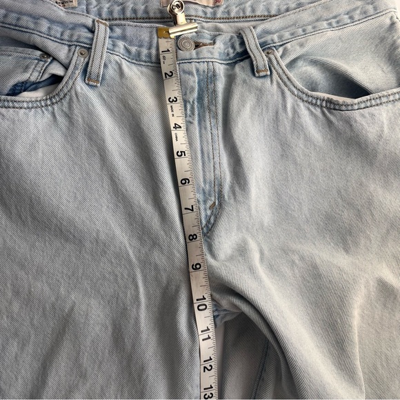 Levi's Baggy Dad Light Blue Jeans - Picture 6 of 8